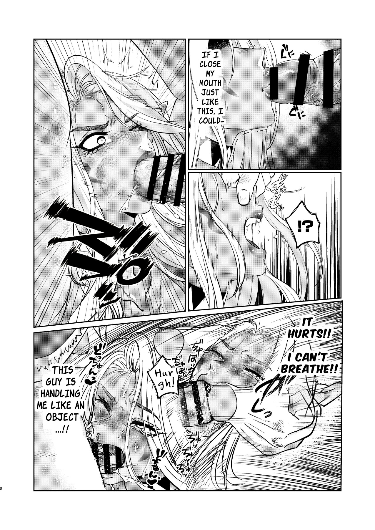 Hentai Manga Comic-The Dark Elf can't Resist-Read-7